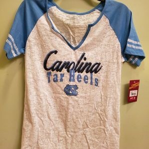 Carolina Tarheels baseball style shirt